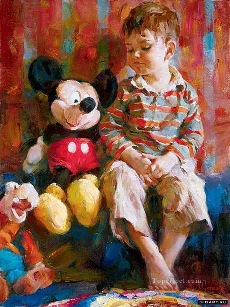 Pretty Girl MIG 29 Disney Oil Paintings